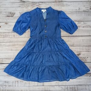 Speechless Royal Blue Kids Dress